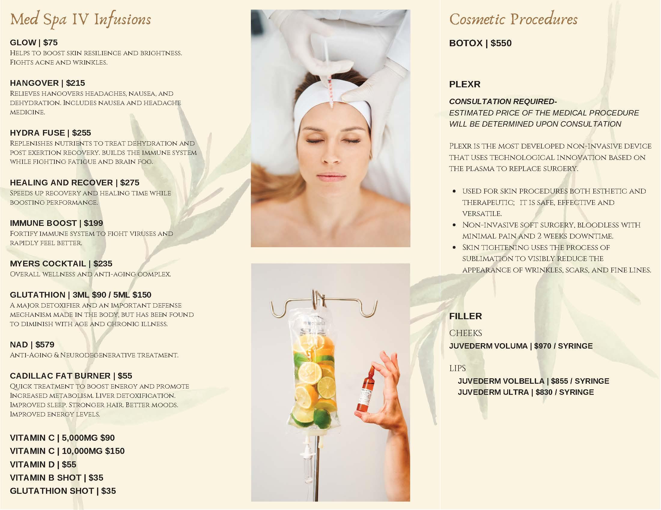Med Spa Brochure