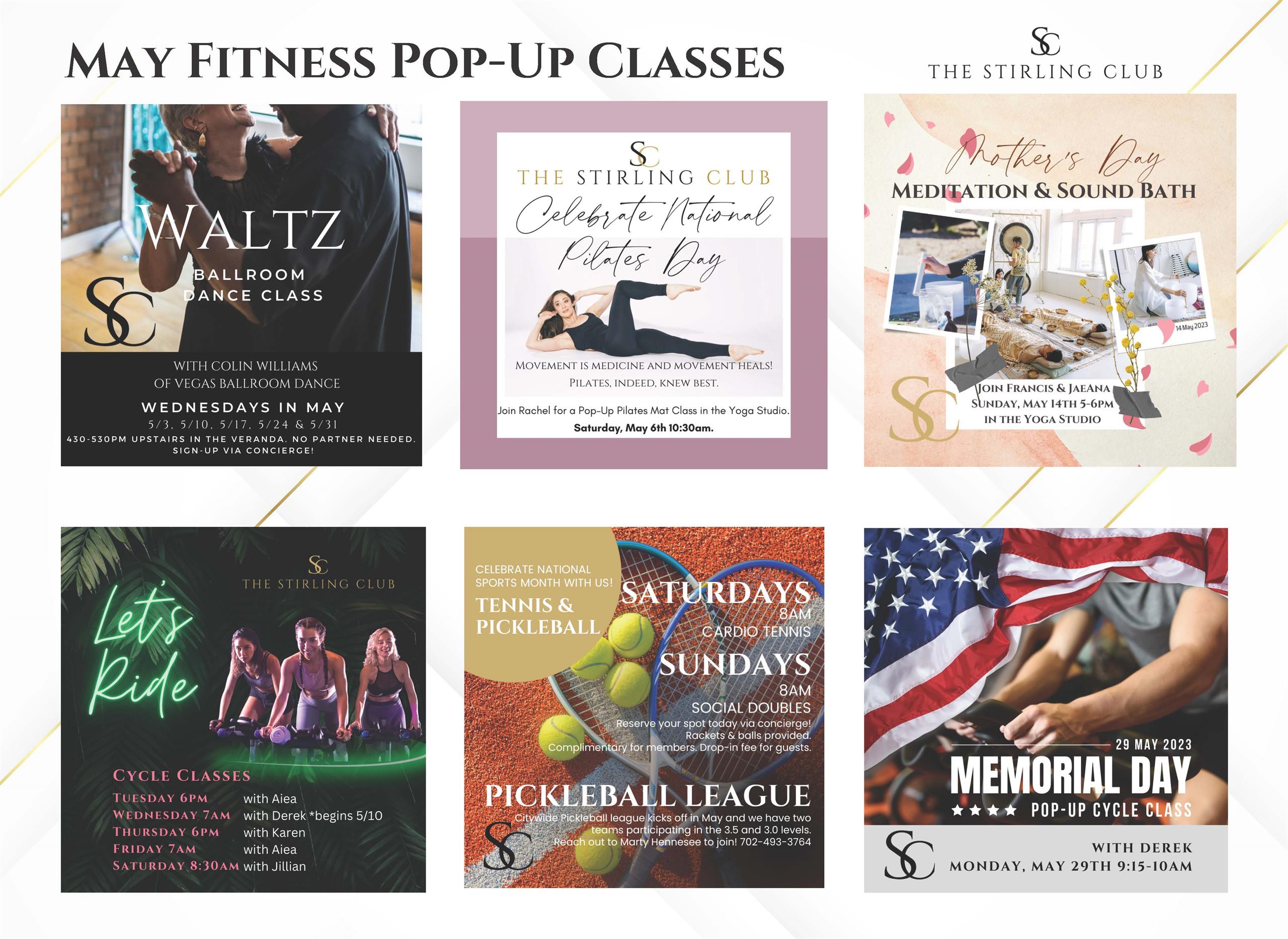 Fitness Menu